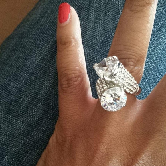 Traci Lynn Jewelry - Fire and Ice Ring by Traci Lynn Jewelry